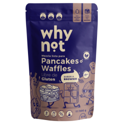 Mezcla de Pancakes y Waffles Brownie x 300 Grs – Why Not