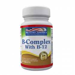 B-Complex con B-12 x 90 Tab - Healthy America