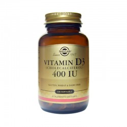 Vitamina D3 400 IU x 100 Soft - Solgar