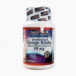 Ginko Biloba X 60 Mg X 100 Soft - Healthy America
