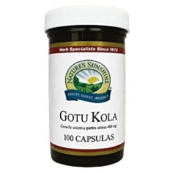 Gotu  Kola-Centella Asiatica 400 MGX 100 CAP –Nature´s  Sunchine