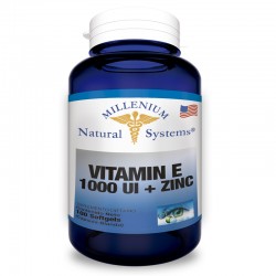 Vitamina E 1000 Iu + Zinc X 100 Soft – Natural Systems