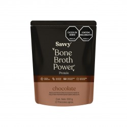 Proteína Bone Broth Power chocolate 560g-Savvy