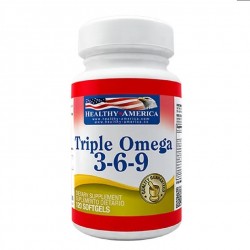 Triple Omega 3-6-9 1200 Mg -120 Soft –Healthy America