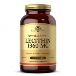 Lecithin 1360 Mg x 100 Soft – Solgar