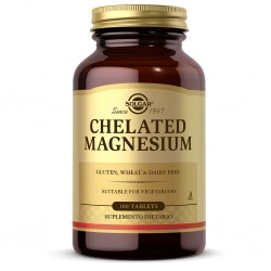Chelated Magnesium x 100 Tab – Solgar
