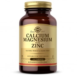 Calcio Magnesio Plus Zinc x 100 Tab - Solgar