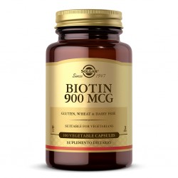 Biotin 900 Mcg x 100 Cap - Solgar