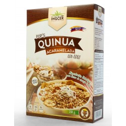 Cereales Naturales Pop's Quinua Acaramelada con Coco x 250 Grs – Ingcer