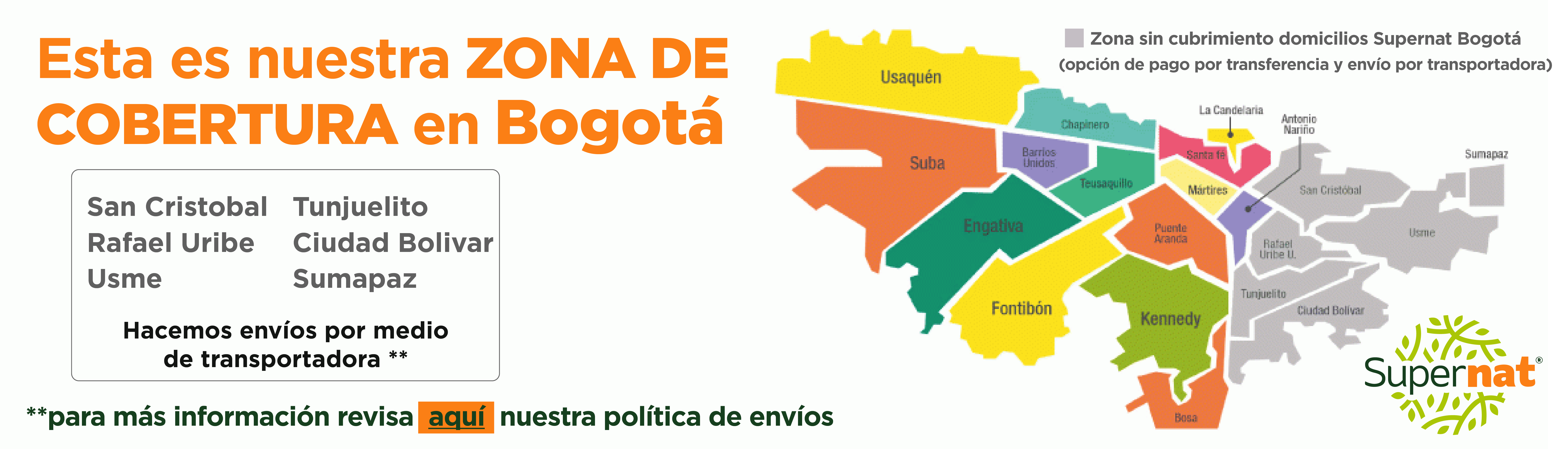 Cobertura domicilios